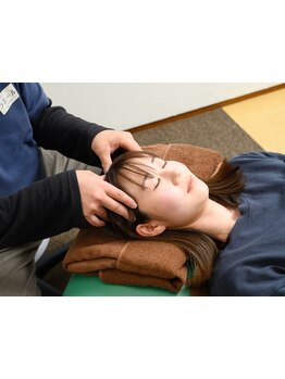 ヘッドスパで癒されたい