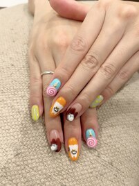 ハロウィンネイル