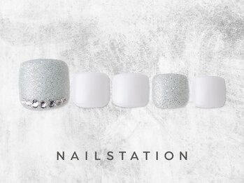 ネイルステーション ルミネ町田店(NAIL STATION)/キラキラネイル／パラジェル