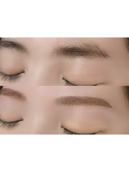 アイブロウメニューがあるサロン