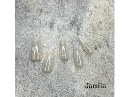 梅雨ネイル／水滴ネイル