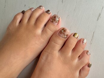 チコネイルサロン バイ オーロル(CHIKO NAIL SALON by AURORE)/【フット】designコース