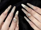 持ち込みdesign/クリスマスnail