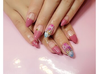 チェックネイル