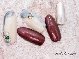 (1614)お洒落マグネットネイル