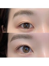 リット 渋谷店(lit.)/束感ラッシュリフト×眉WAX