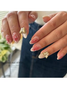 リアンスネイルヴィヴィッド 倉敷店(LianS nail ViViD)/チークネイル