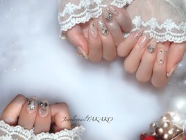 クリスマスネイル