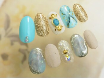 ワンラブネイルズ 池袋店(One Love Nails)の写真/シンプル/韓国/ワンホン/季節のトレンドデザインも多数★SNSで話題のネイルをお手頃価格で◎池袋駅