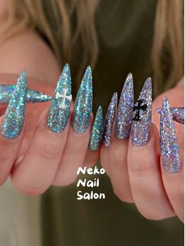 ネコ(Neko)/フラッシュ キラキラ パーツ