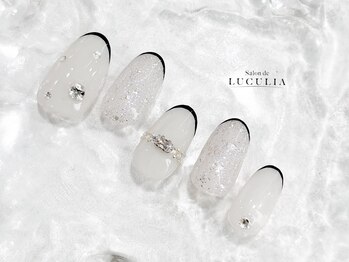 サロンドルクリア(Salon de LUCULIA)/#ビジューネイル
