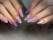 ニコッテ 本厚木(nicotte.)/冬ネイル/ロングネイル