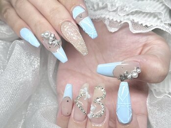 モカ 心斎橋(moca by Lee)/【Aina】フレンチネイル