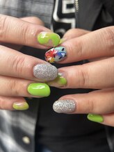 アトリエループ(atelier Loop by shiho)/幾何学ネイル