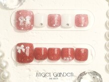 エンジェルガーデン 青山店(Angelgarden)/リボンフットネイル