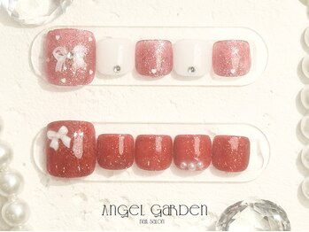 エンジェルガーデン 青山店(Angelgarden)/リボンフットネイル