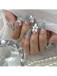 プルメリアネイル