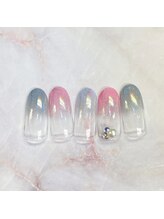 ネイルアンドまつげ リュフェール 五反田(Nail Lufaire)/ユニコーングラデ