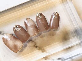 人気カラー！ニュアンスネイル