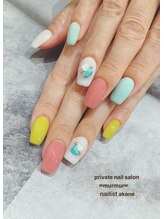 プライベート ネイルサロン マーマ(murmur)/カラフルネイル