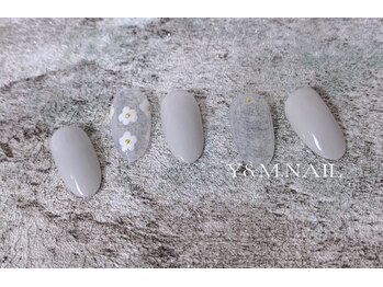 春ネイル 花アート