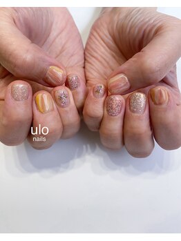 ウロネイルズ(ulo nails)/春ネイルチューリップニュアンス