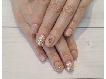 カシュカシュネイル(Cache Cache nail)/simple