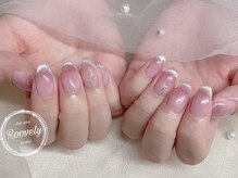 ルブリー(roovely)/チークマグネットネイル