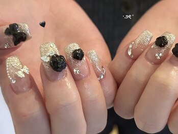 エマネイル プラスキハクヤ 肥後橋店(EmaNail+KIHAKUYA)/大人気バラパーツ