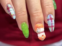 つめノさき/歯ネイル