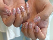 サンジュウヨン(34)/花ネイル　パラジェル