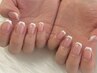 【ご新規様】フレンチネイル《オフ/ケア込》¥6,500～