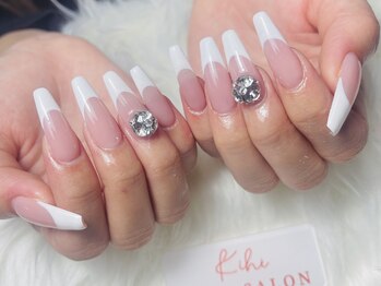 キヒ 渋谷店(Kihi)/フレンチネイル6本+アート4本