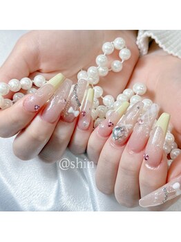 クイーンズビューティーサロン 新宿本店(Queen's beauty salon)/チップ長さ出し10本やり放題