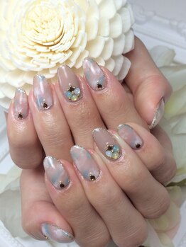 キャプラスネイル プリマ/clear marble