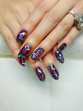 チアネイルズ(Chia nails)/キラキラホログラム