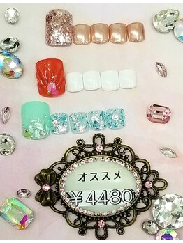 ネイルンデコ (Nailn Deco)/フット☆セレクト♪ 4480円