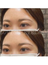 ラヴィズム アイラッシュ アンド ネイル (LUVISM)/パリジェンヌ&アイブロウWAX