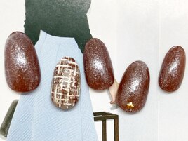 【６５３０円】ツイードネイル★