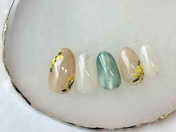 ワイドット(y.)/ミモザネイル