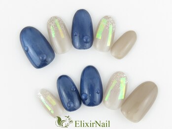 エリクサーネイル 五反田(Elixir Nail)/定額a シンプル／クーポン使用