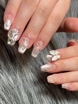 ドルチェ(Dolce)の写真/自然で美しい長さだしで理想の指先に♪≪★コスパ最強長さだしつけ放題★￥8,000≫定額メニューもあり◎