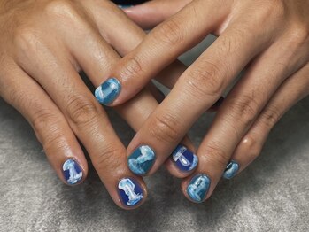 オムネイル 渋谷(HOMME NAIL)/デザインネイル ¥7.100