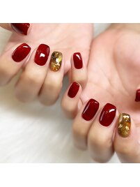 【秋ネイル】