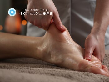 ほぐシェルジュの写真/《男性のお客様も大歓迎！》全身もみほぐし60分税込3980円◎新規オープンした快適な店内◎
