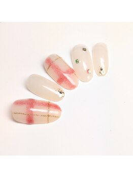 アッシュネイル(Ash nail)/ファー×チェック