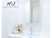 メイクブース完備。コテ・ヘアアイロンもご用意しております♪