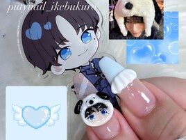 Luvless ゆたかくん3Dネイル