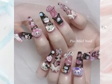 ピオミエルネイル 新宿(pio miel nail)/闇かわキャラネイル