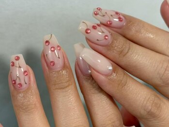 シェリーラメール 渋谷(cherielamer)/さくらんぼネイル